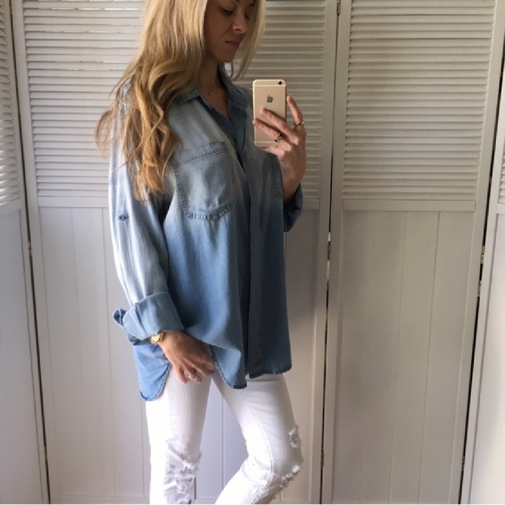 Gradient Button Down